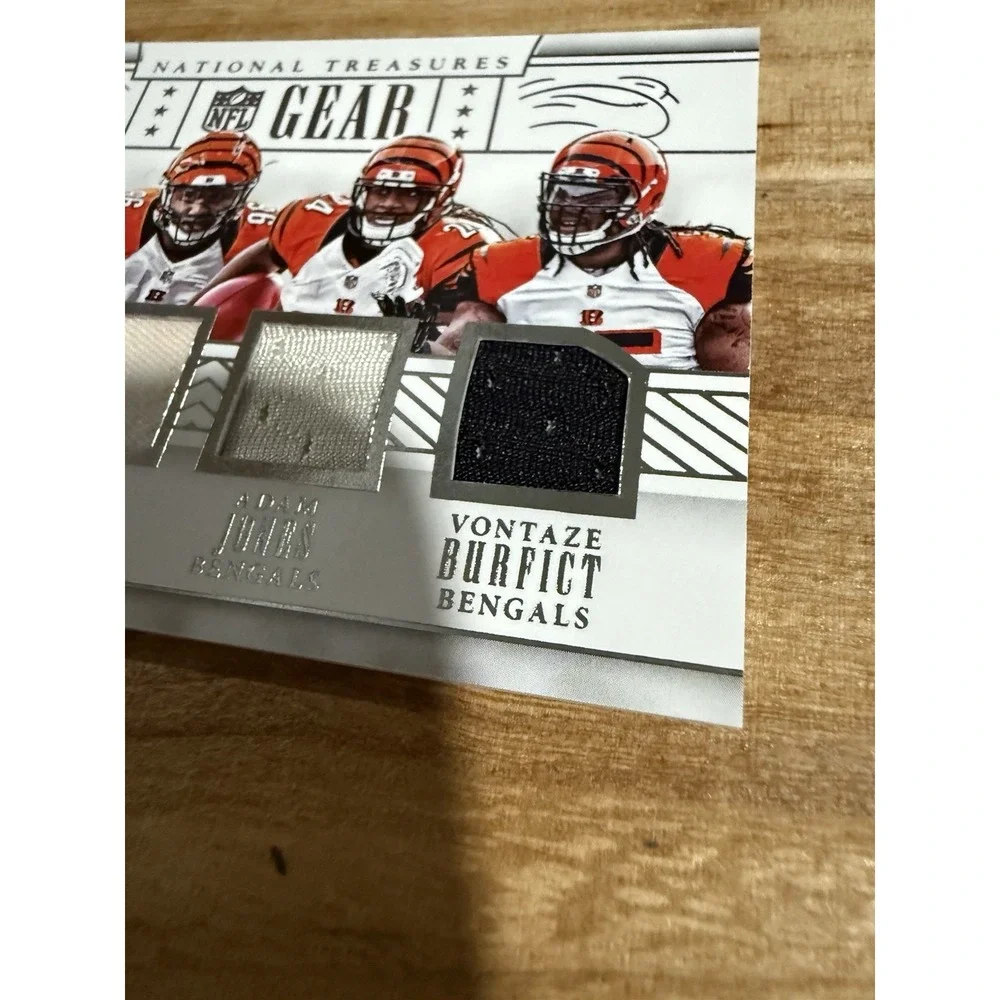 National Treasures NFL Gear Bengals Burfict Jones Dunlap‎ Atkins 60/99 2016 #5